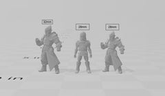 Elven Knights 28/32mm mini set - Artisan Guild | Alfar | Drow | Male | Female | Fighter | Ranger| Pathfinder | Wargaming | Army | Unit-8