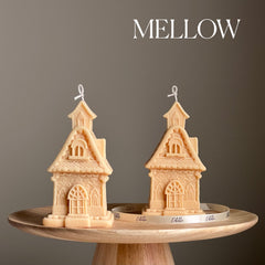 Large House Candle: Hand-Poured Soy Wax Sculptural Candle-4