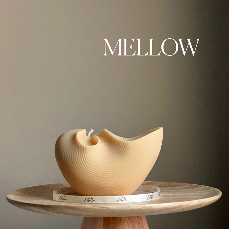 Large Seashell Soy Wax Candle | Unique Clam Shell Decor-6