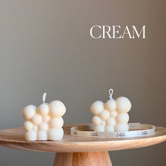 Handmade Bubble Soy Candle | Home Decor-3