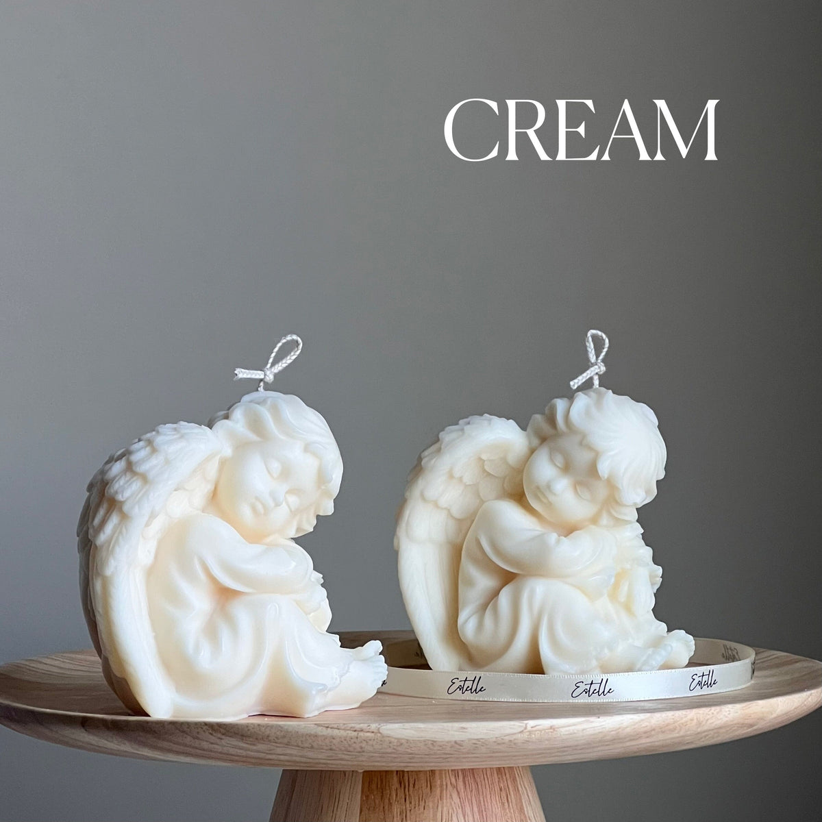 Sculptural Angel Soy Wax Candle | Home Decor-3