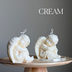 Sculptural Angel Soy Wax Candle | Home Decor-3