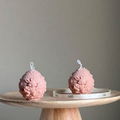 Egg Rabbit Soy Candle: Handmade Decorative Pillar Candle-2