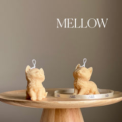 Handmade Kitty Soy Candle | Decorative Pillar-5