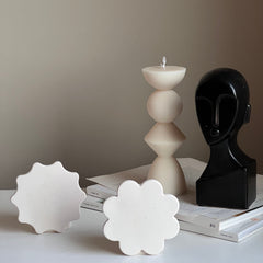 Shaped Jesmonite Trinket Tray: Scandi Home Decor-2