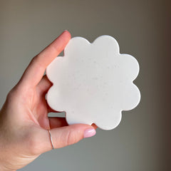 Shaped Jesmonite Trinket Tray: Scandi Home Decor-5