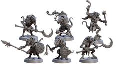 Sandfang Ratkin complete  28/32mm mini set- Artisan Guild | Animal | Rat | Unit | Fighter | Ratfolk | Wizard | Pathfinder | Wargaming | Hero-8