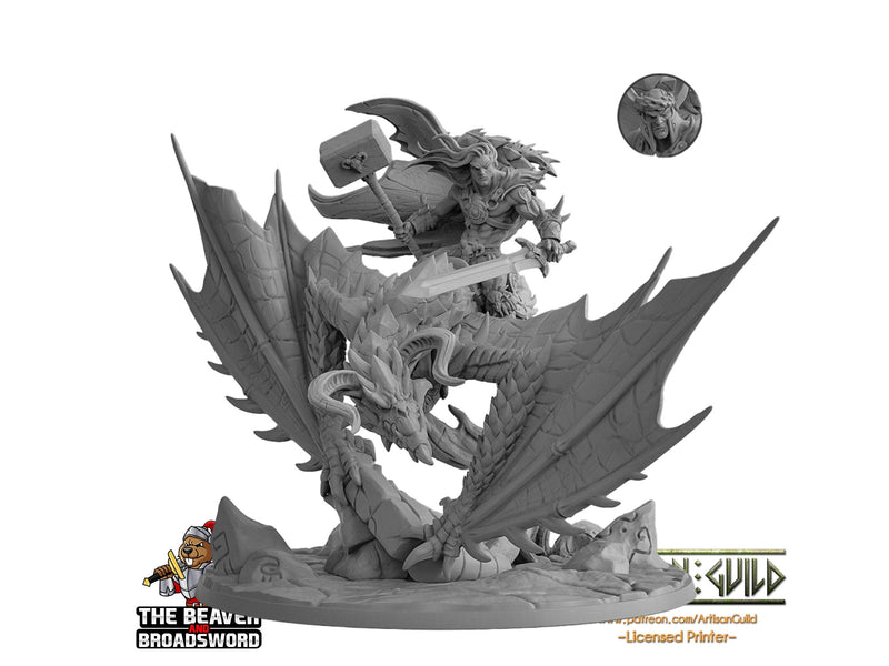 Dragonpeak Wyvern - Artisan Guild | Dragon | Fighter | Male | Warrior | Fantasy | Large | Melee | Frostgrave | DnD | Pathfinder-1