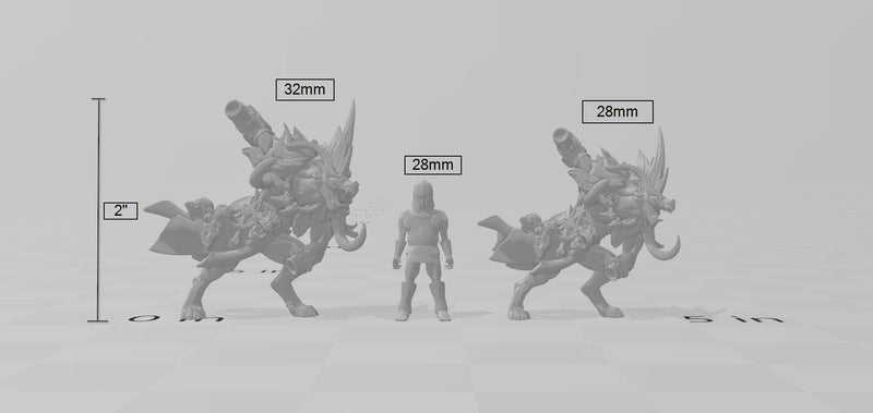 Shargat Skulldancer  28/32mm dnd mini - Artisan Guild | Monster | Male | Gnoll | Fighter | Rogue | Fantasy, Pathfinder, Wargaming, Barbarian-2
