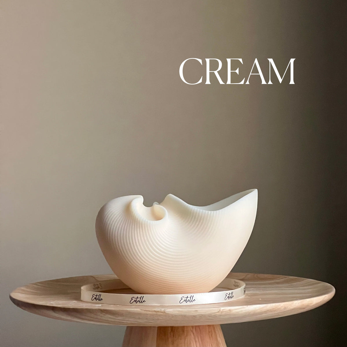 Large Seashell Soy Wax Candle | Unique Clam Shell Decor-7