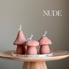 Mushroom Candle Set | Soy Wax Home Decor-2