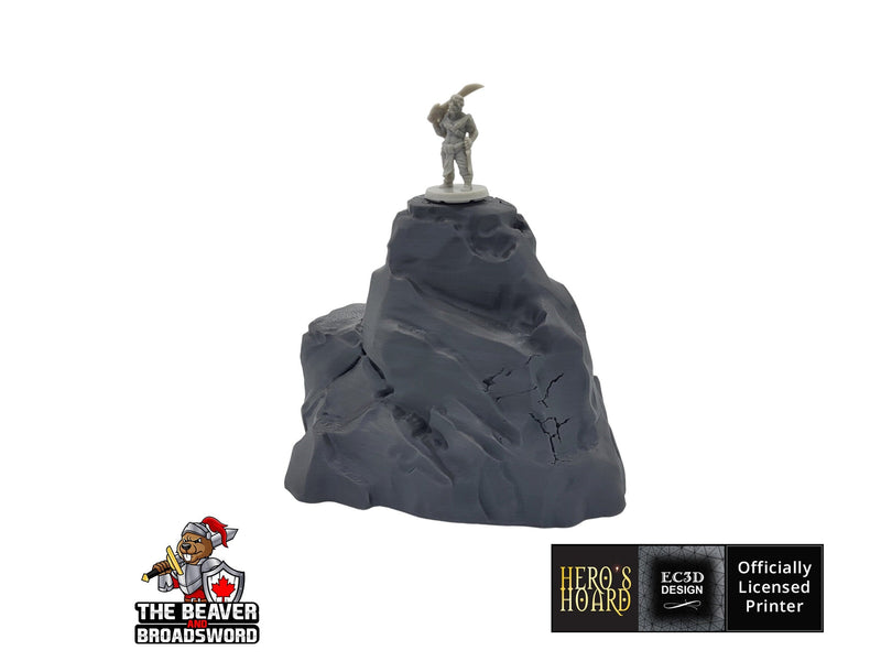 Large Rock Terrain Set 3 -  Scatter Scenery by EC3D, for TTRPGs and Wargaming - Mountain, Rocks, Canyon, DnD mini, Pathfinder, Tabletop-4
