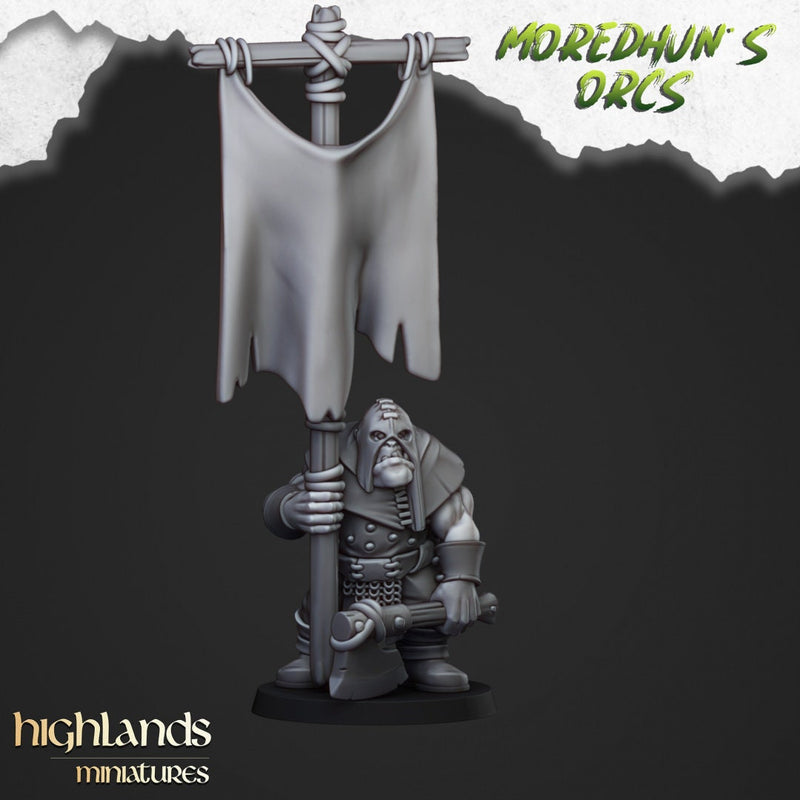 Orc Archers - Highlands Miniatures | Goblin | Black Orc | Ork | Orcs | Warrior | Fantasy | Pathfinder | Wargaming | Squad | Bowmen | Ranged-2