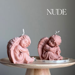 Sculptural Angel Soy Wax Candle | Home Decor-2