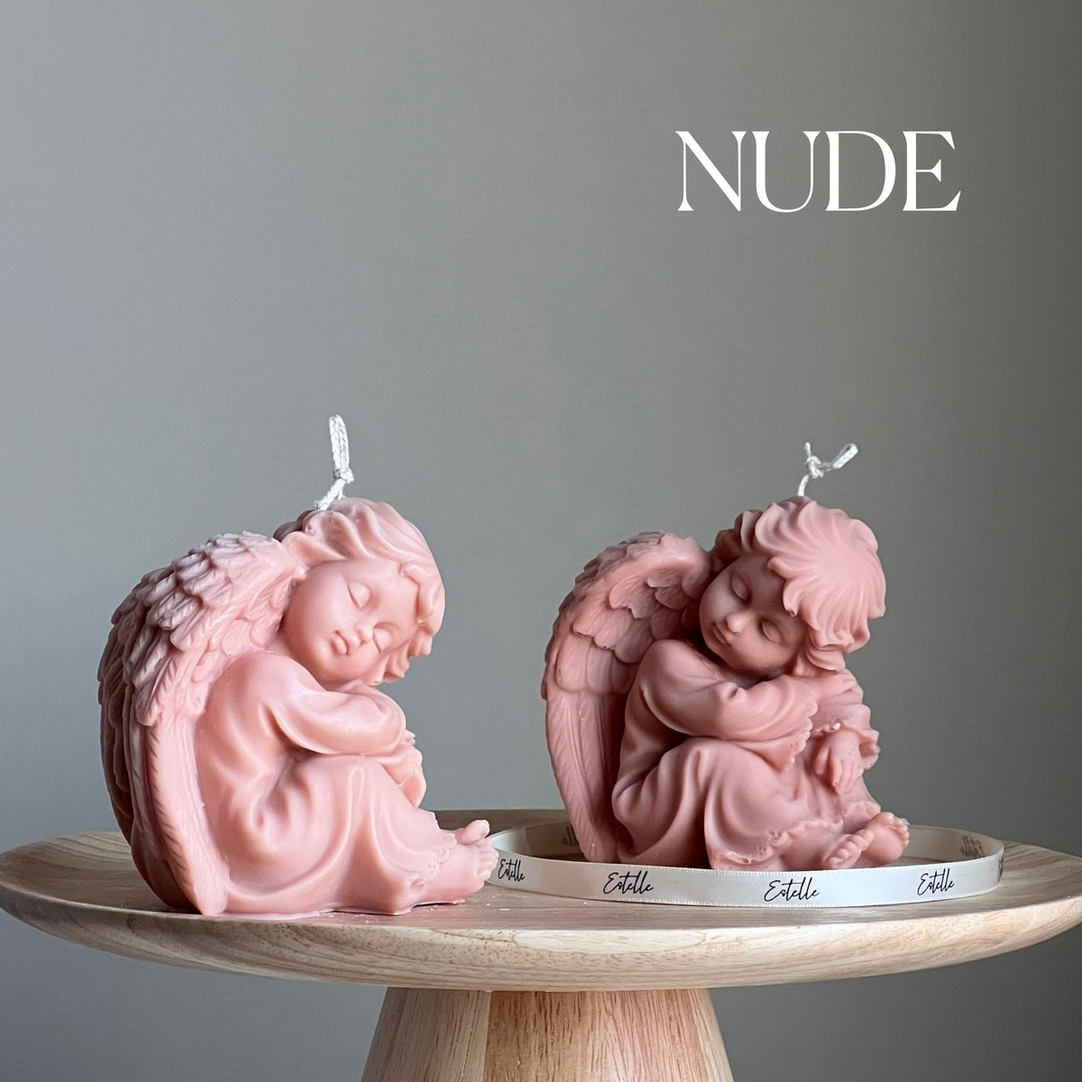 Sculptural Angel Soy Wax Candle | Home Decor-2