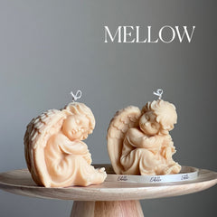 Sculptural Angel Soy Wax Candle | Home Decor-4