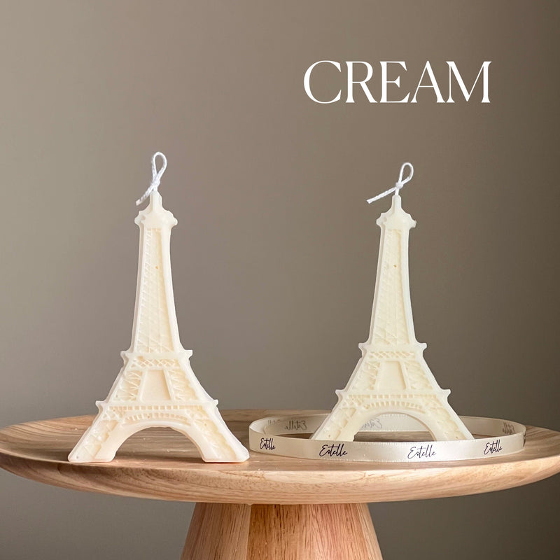 Eiffel Tower Soy Candle: Handmade Decorative Pillar Candle-3