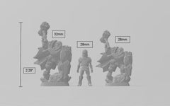 dwarven giantslayer champion - Artisan Guild | Fighter | Barbarian | Dwarf | Cleric | Paladin | Pathfinder | TTRPG, Wargaming, Male, Warrior-3