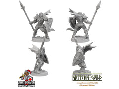 Human Male Fighter dnd Mini - Artisan Guild | Fighter | Barbarian | Knight | Cleric | Paladin | Pathfinder, TTRPG, Wargaming, Warrior, Spear-2