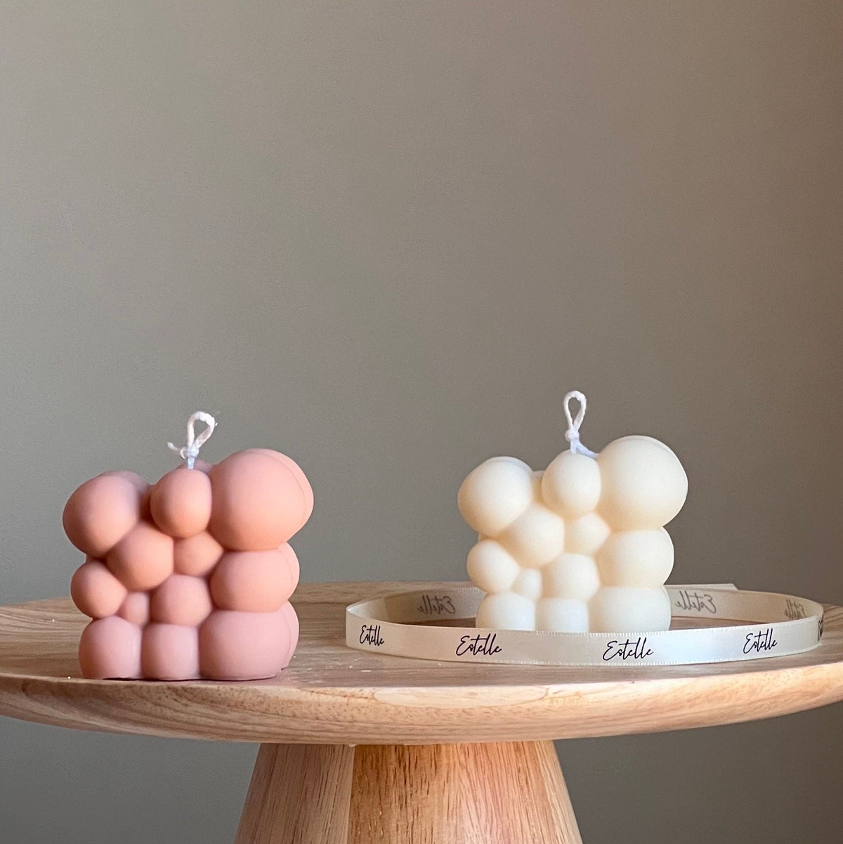 Handmade Bubble Soy Candle | Home Decor-1