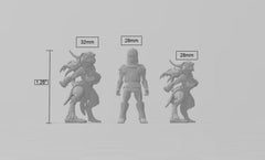 Skaria Shadowdancer  28/32mm mini - Artisan Guild | Animal | Rat | Mouse | Rogue | Ratfolk | Pinup | Pathfinder | Wargaming | Assassin-2