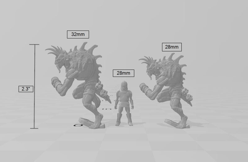 Barrow Abominations  28/32mm mini set - Artisan Guild | Zombie | Undead | Necromancer | Lich | Monster | Fantasy | Pathfinder | Wargaming-2