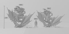 Dragonpeak Wyvern - Artisan Guild | Dragon | Fighter | Male | Warrior | Fantasy | Large | Melee | Frostgrave | DnD | Pathfinder-2