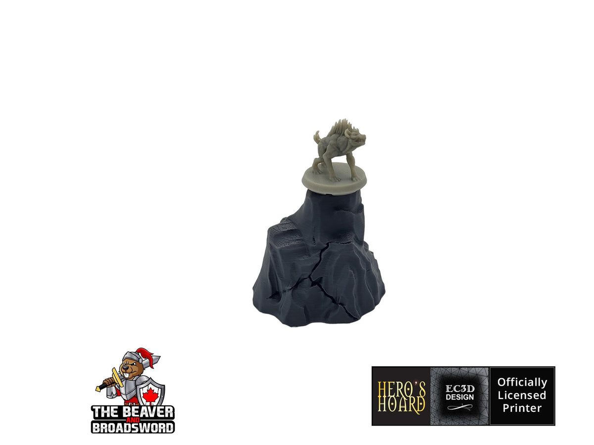Large Rock Terrain Set 3 -  Scatter Scenery by EC3D, for TTRPGs and Wargaming - Mountain, Rocks, Canyon, DnD mini, Pathfinder, Tabletop-6