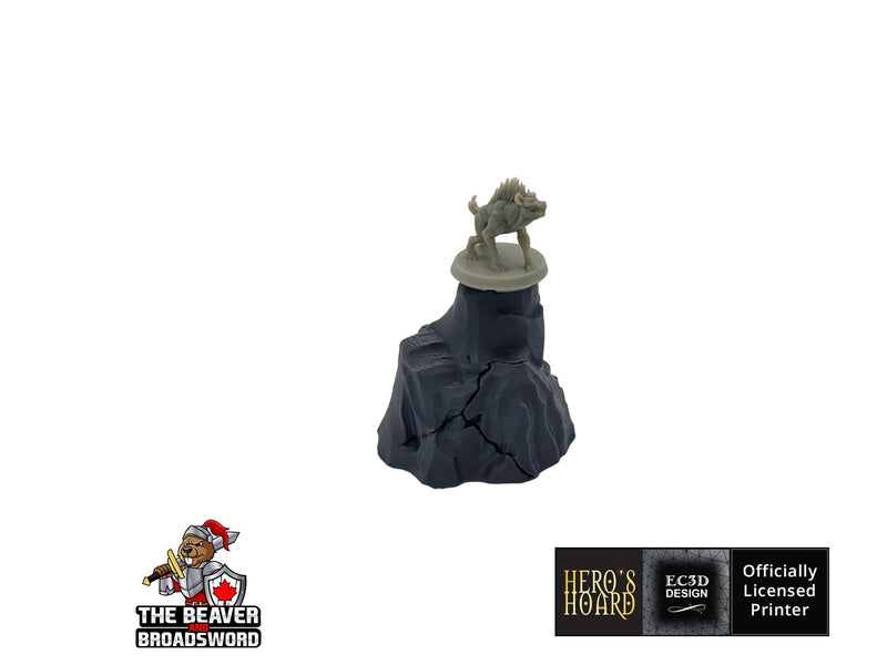 Large Rock Terrain Set 3 -  Scatter Scenery by EC3D, for TTRPGs and Wargaming - Mountain, Rocks, Canyon, DnD mini, Pathfinder, Tabletop-6