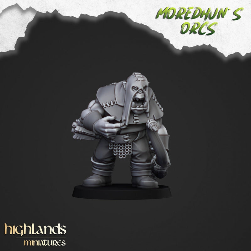 Orc Archers - Highlands Miniatures | Goblin | Black Orc | Ork | Orcs | Warrior | Fantasy | Pathfinder | Wargaming | Squad | Bowmen | Ranged-5