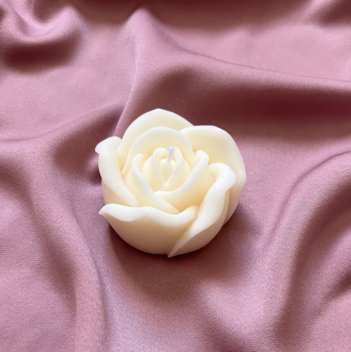 Handmade Rose Soy Candle | Home Decor-2