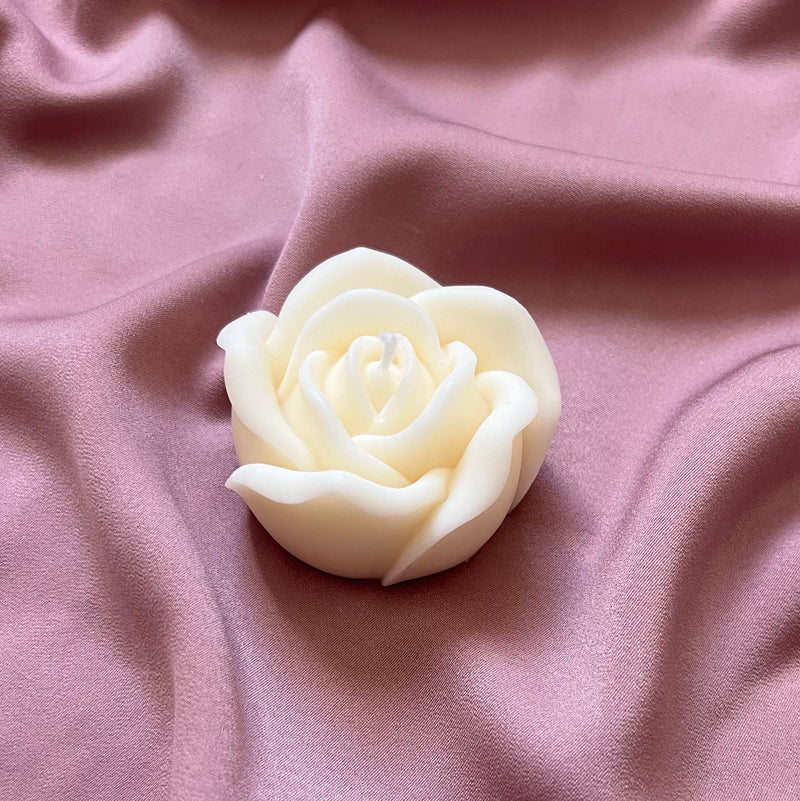 Handmade Rose Soy Candle | Home Decor-2