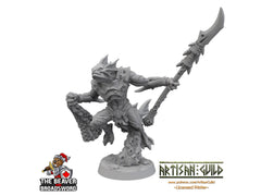 Sahuagin warrior A dnd mini - Artisan Guild | Fish | Fighter | Kuo-toa | Underwater | Pathfinder | Locathah | TTRPG, Wargaming, Monster-1
