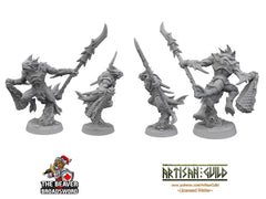 Sahuagin warrior A dnd mini - Artisan Guild | Fish | Fighter | Kuo-toa | Underwater | Pathfinder | Locathah | TTRPG, Wargaming, Monster-2