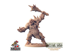 Ogre Marauder with Club 2- Artisan Guild | DnD | Fighter | Barbarian | Monster | Male | Pathfinder | TTRPG | Wargaming | Frostgrave | Giant-1