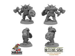 Dwarven Defender A - Artisan Guild | DnD | Fighter | Barbarian | Dwarf | Cleric | Paladin | Pathfinder | TTRPG | Wargaming, Frostgrave-2