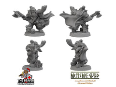 dwarven bard dnd mini - Artisan Guild | Fighter | Barbarian | Dwarf | Skald | Paladin | Pathfinder | TTRPG, Wargaming | Horn, Male, Mountain-2