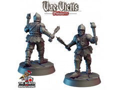 City Watch Guardsman 3 dnd mini - Vae Victis | Fighter | Paladin | Human  | Male | Guard | Knight | Pathfinder, TTRPG, Wargaming, Frostgrave-1