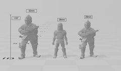 City Watch Guardsman 5 dnd mini - Vae Victis | Fighter | Paladin | Human  | Male | Guard | Knight | Pathfinder, TTRPG, Wargaming, Frostgrave-2