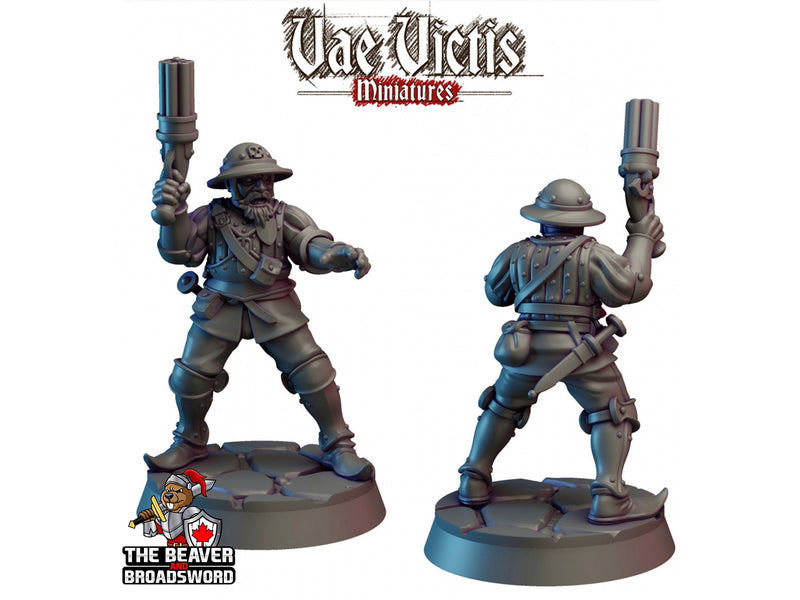 City Watch Guardsman 6 dnd mini - Vae Victis | Fighter | Paladin | Human  | Male | Guard | Knight | Pathfinder, TTRPG, Wargaming, Frostgrave-1