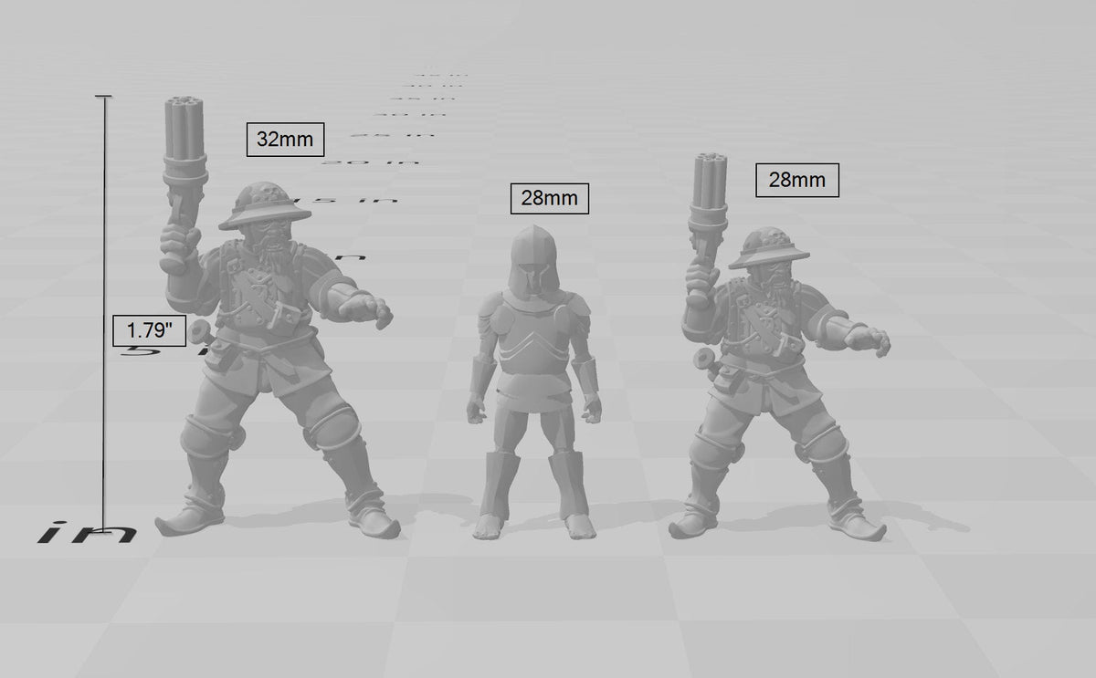 City Watch Guardsman 6 dnd mini - Vae Victis | Fighter | Paladin | Human  | Male | Guard | Knight | Pathfinder, TTRPG, Wargaming, Frostgrave-2