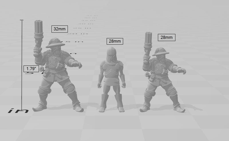 City Watch Guardsman 6 dnd mini - Vae Victis | Fighter | Paladin | Human  | Male | Guard | Knight | Pathfinder, TTRPG, Wargaming, Frostgrave-2