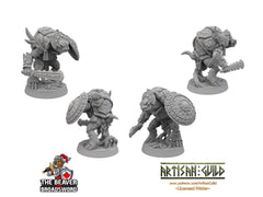 Turtlekin fighter mini - Artisan Guild | DnD | Turtle | Tortle | Wizard | Sorcerer | Underwater | Pathfinder | Tortanian | TTRPG, Wargaming-2