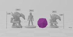Turtlekin fighter mini - Artisan Guild | DnD | Turtle | Tortle | Wizard | Sorcerer | Underwater | Pathfinder | Tortanian | TTRPG, Wargaming-3