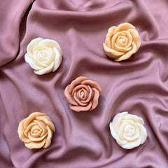 Handmade Rose Soy Candle | Home Decor-1