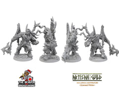 Male Orc Barbarian Warchief dnd mini - Artisan Guild | Barbarian | Warrior | Fighter | Goblinoid, Pathfinder, TTRPG, Wargaming Monster-2