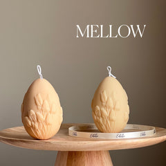 Easter Egg Tulip Soy Candle: Handmade Spring Decor-4