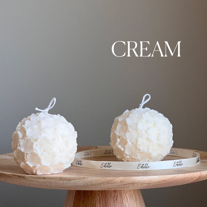 Clover Ball Soy Wax Candle: Handmade Decorative Candle-3