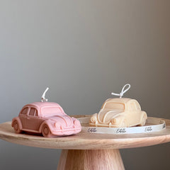 VW Beetle Candle | Vegan Soy Wax Car Candle-2