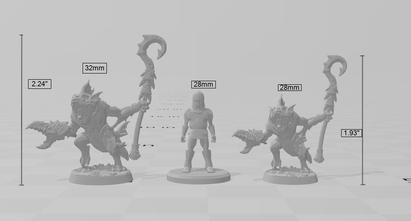 Sahuagin warrior E dnd mini - Artisan Guild | Fish | Fighter | Kuo-toa | Underwater | Pathfinder | Locathah | TTRPG, Wargaming, Monster-2